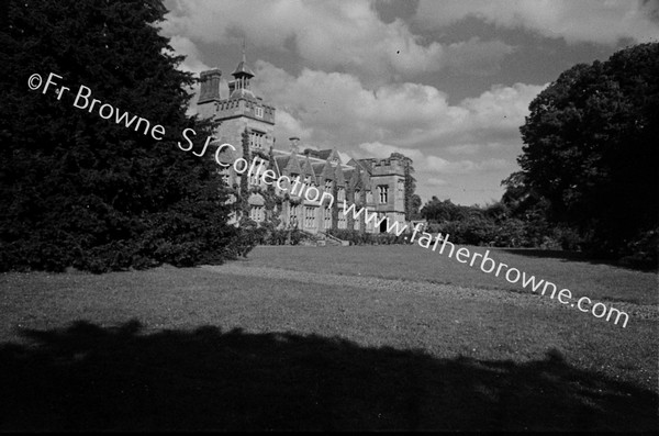 MALLOW CASTLE IN THE GARDEN VIEWS FROM SOUTH WEST